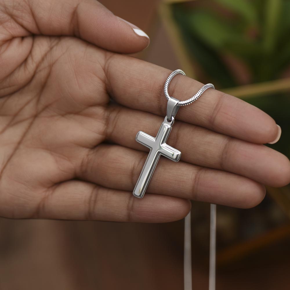 Funny Personalized Cross Necklace