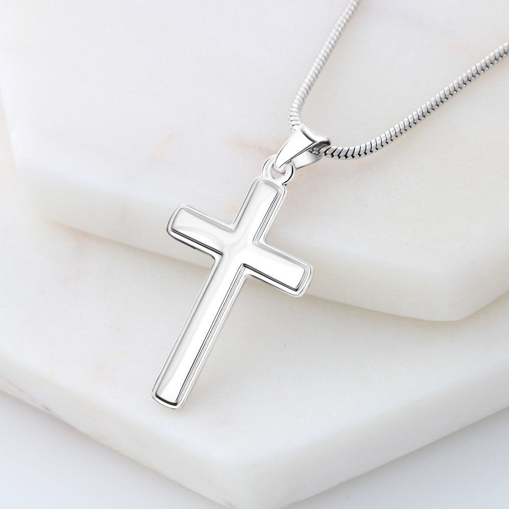 Funny Personalized Cross Necklace