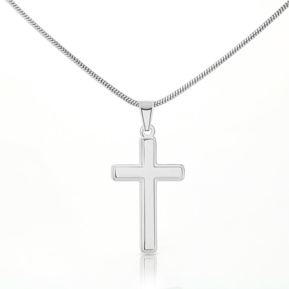 Funny Personalized Cross Necklace