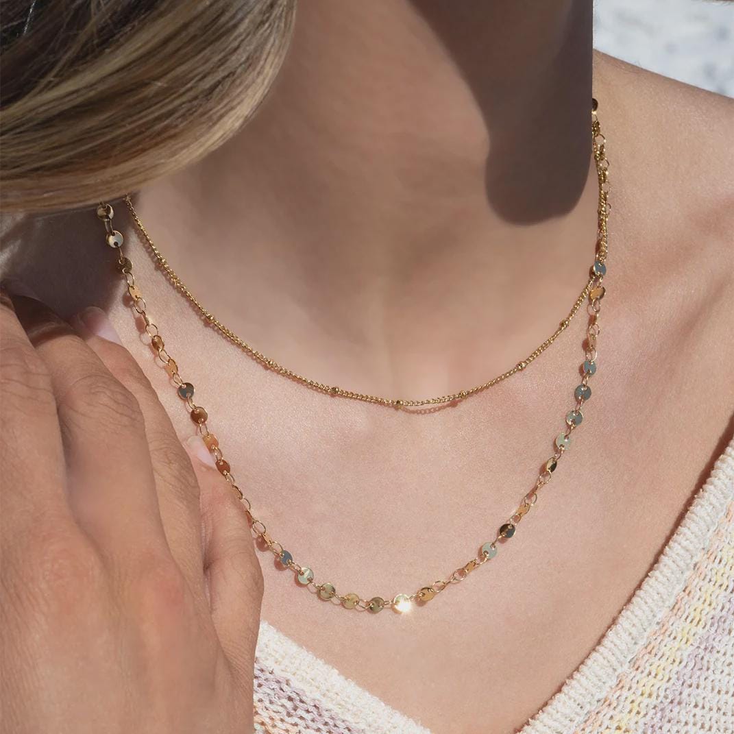 Layered Circle Necklace