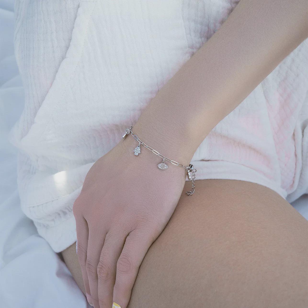 Hamsa & Evil Eye Bracelet