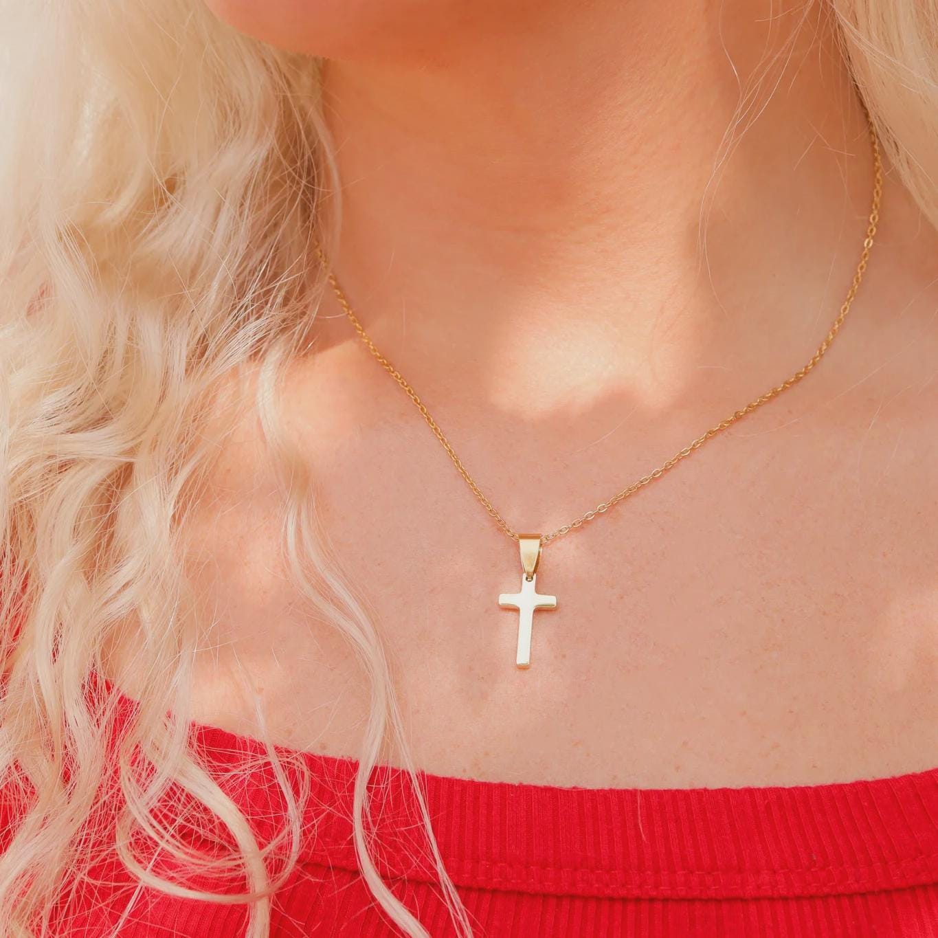 Cross Pendant Necklace