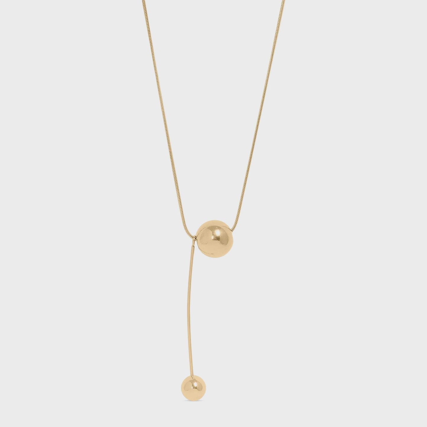 Gold Snake Chain Necklace