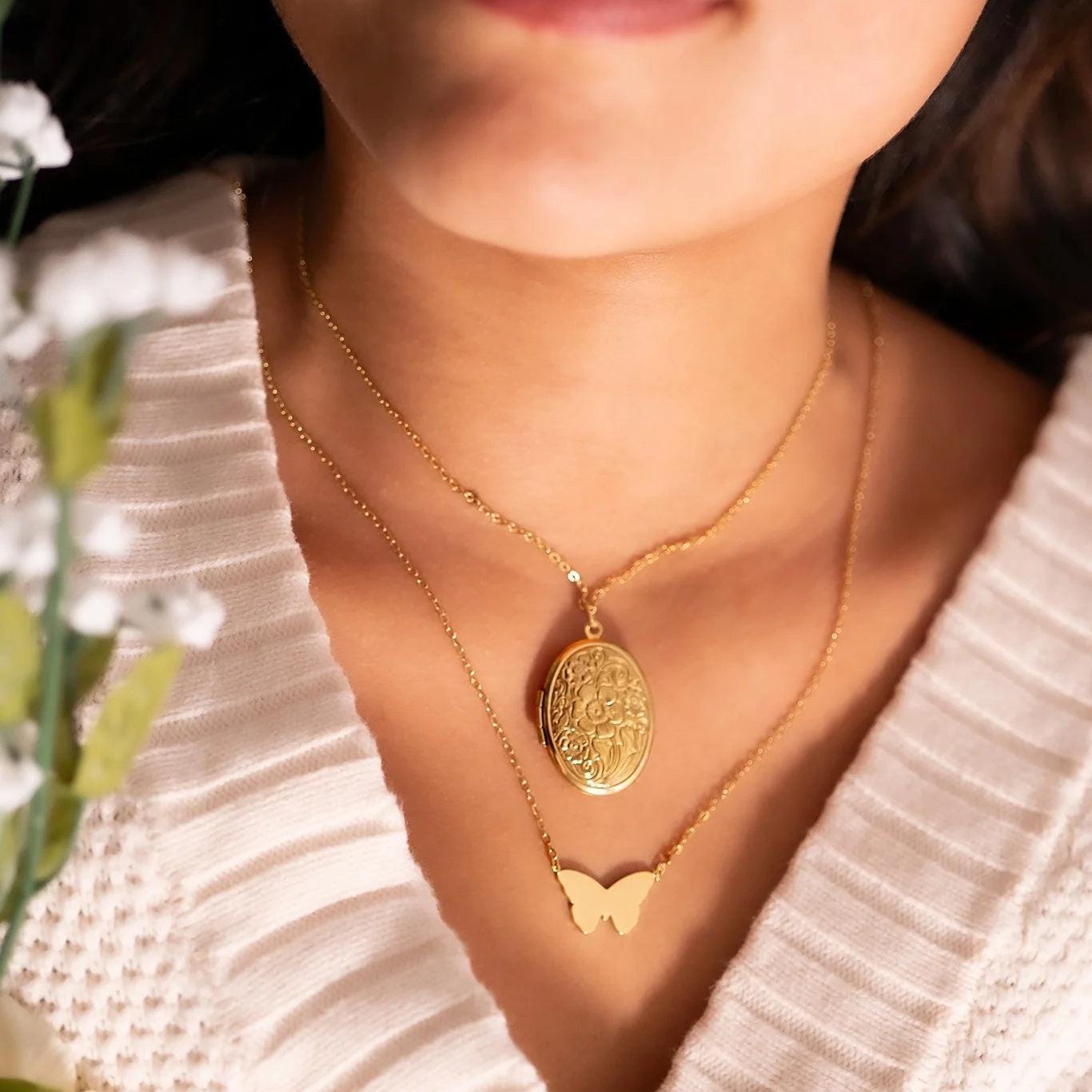 Butterfly Charm Necklace