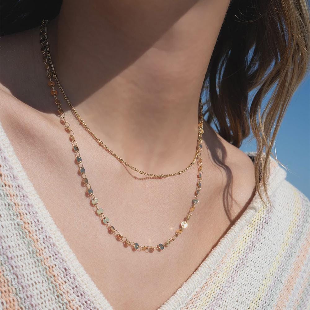 Layered Circle Necklace