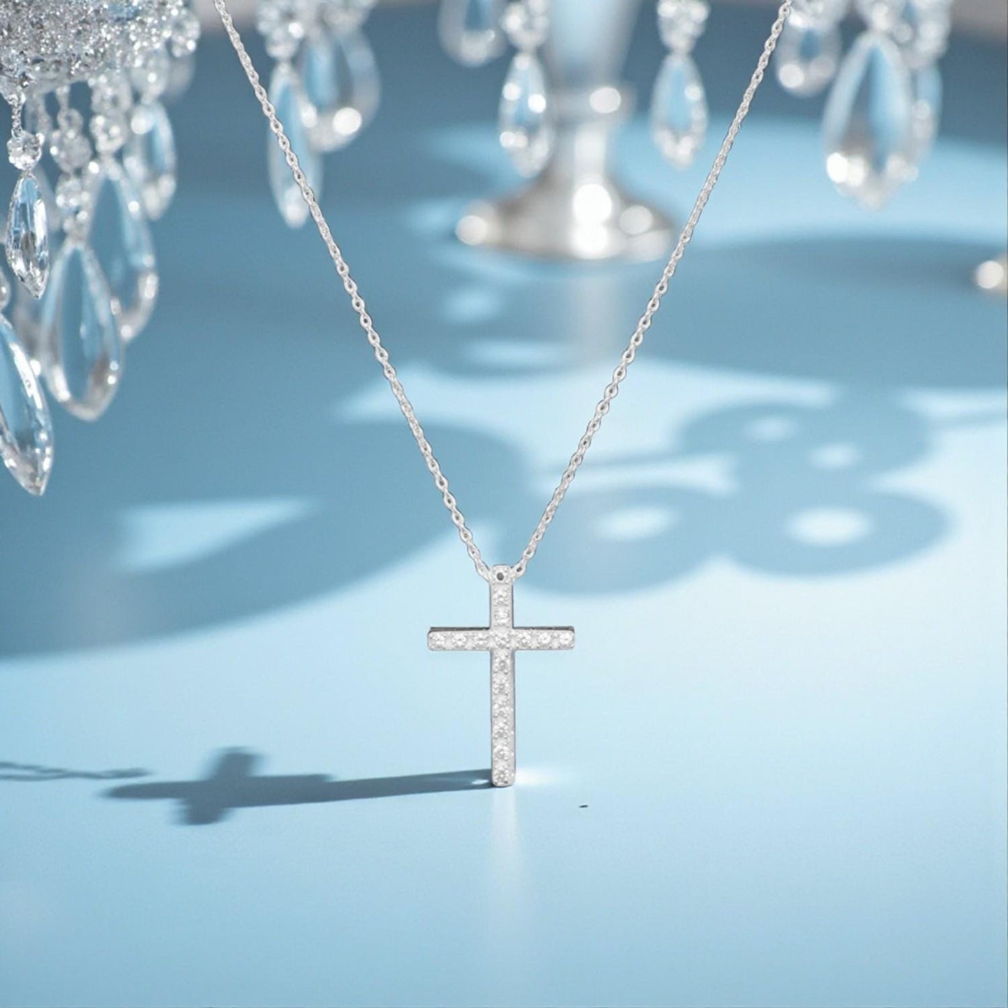 Cross Necklace Sterling Silver