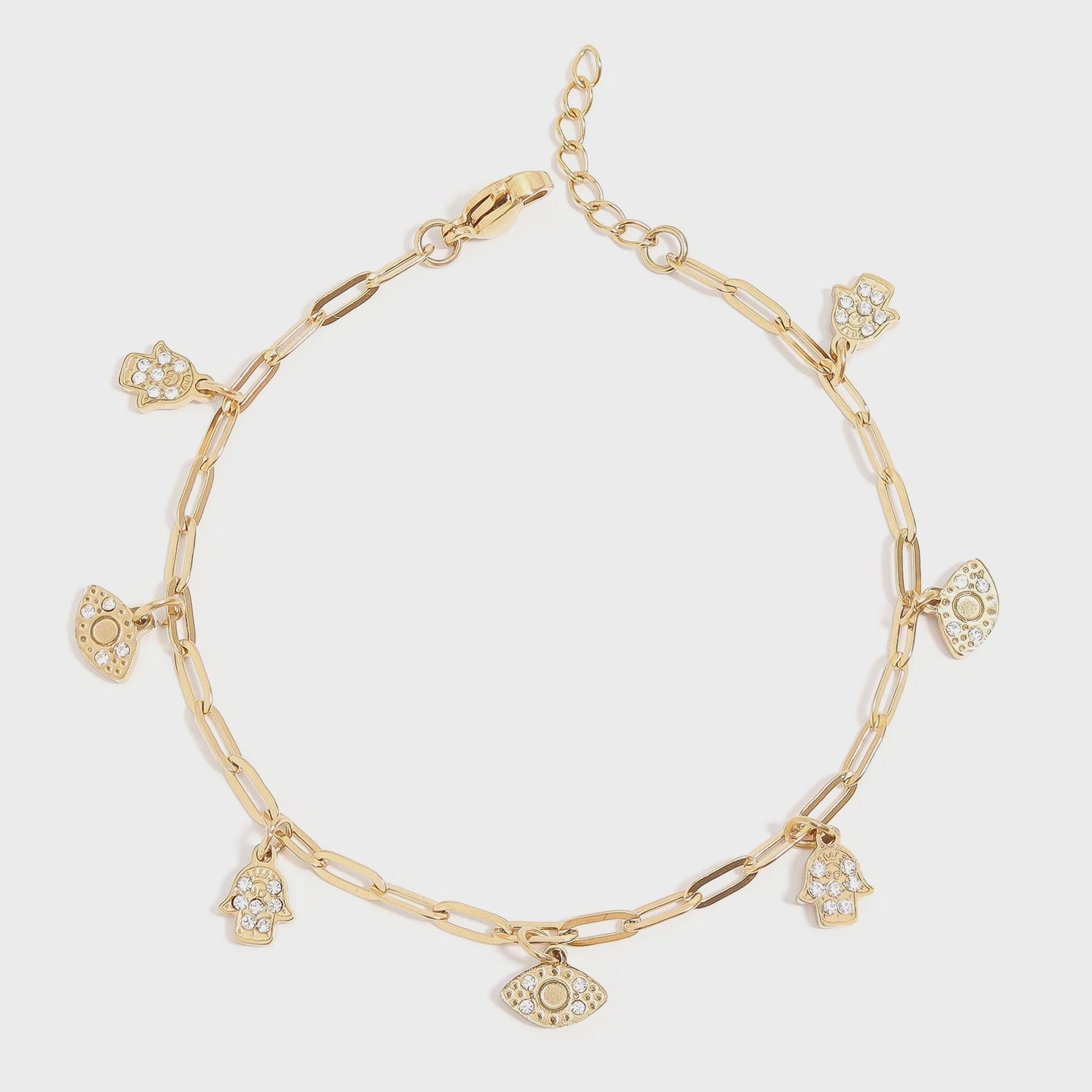 Hamsa & Evil Eye Bracelet