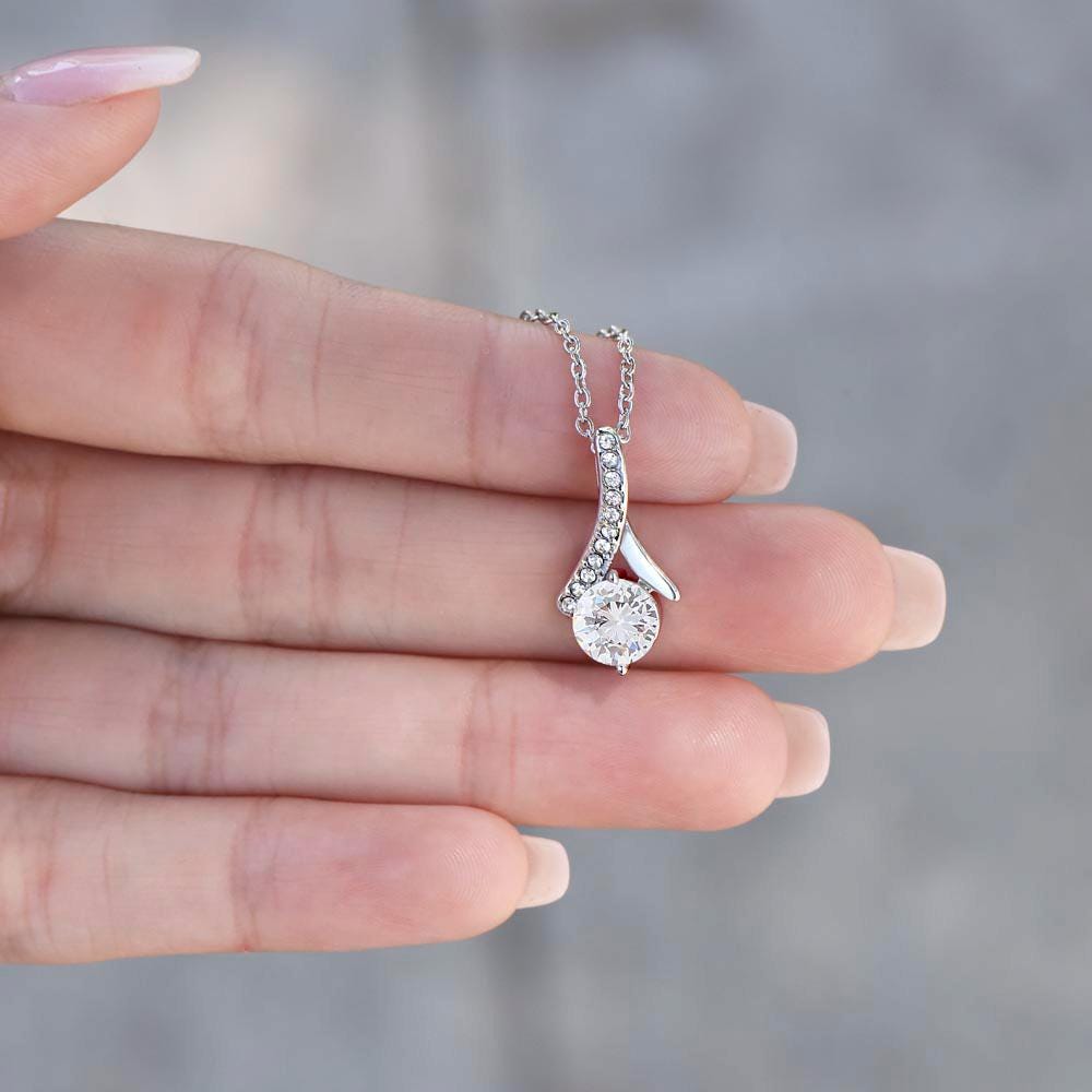 14K Gold Ribbon Necklace