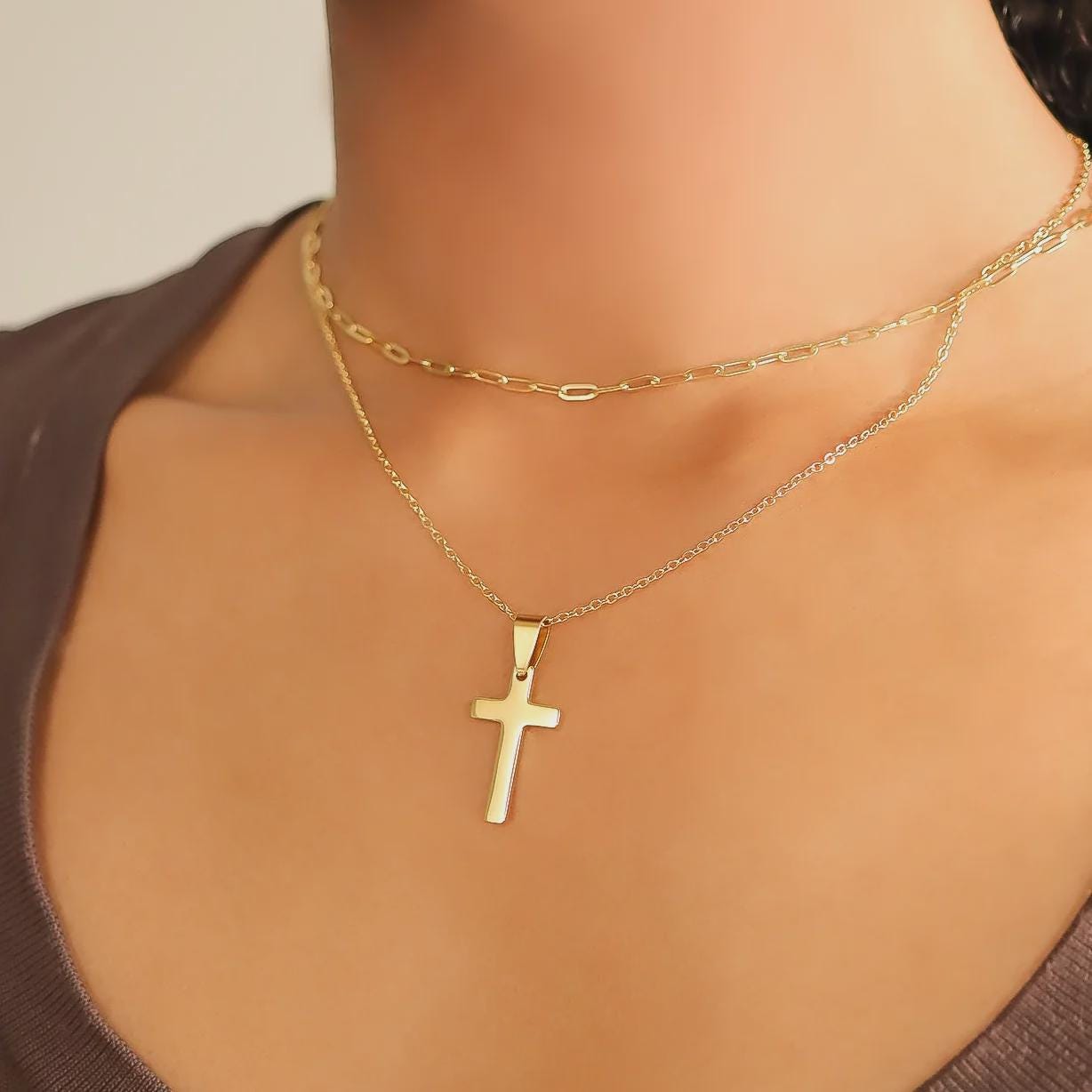 Cross Pendant Necklace