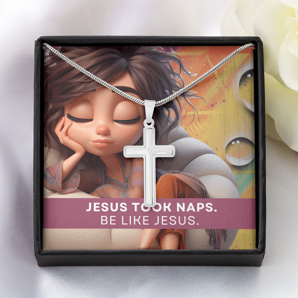 Funny Christian Cross Necklace