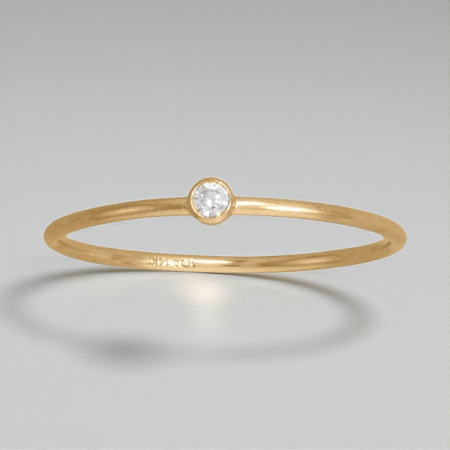 Thin CZ Ring