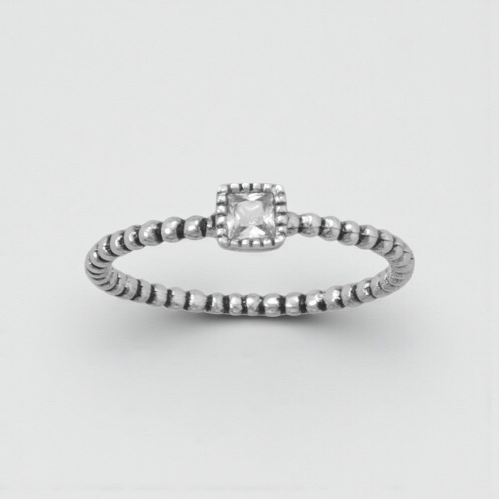 Beaded Band Ring