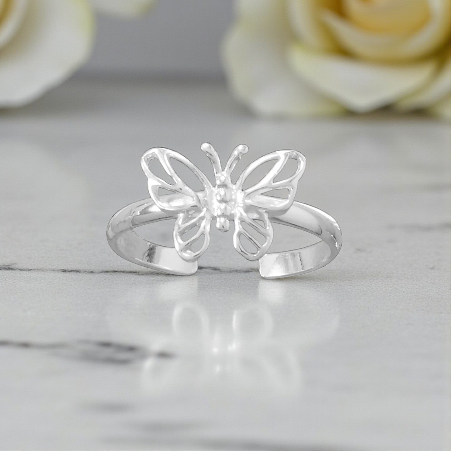 Butterfly Toe Ring