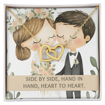 Side by side, hand in hand, heart to heart.