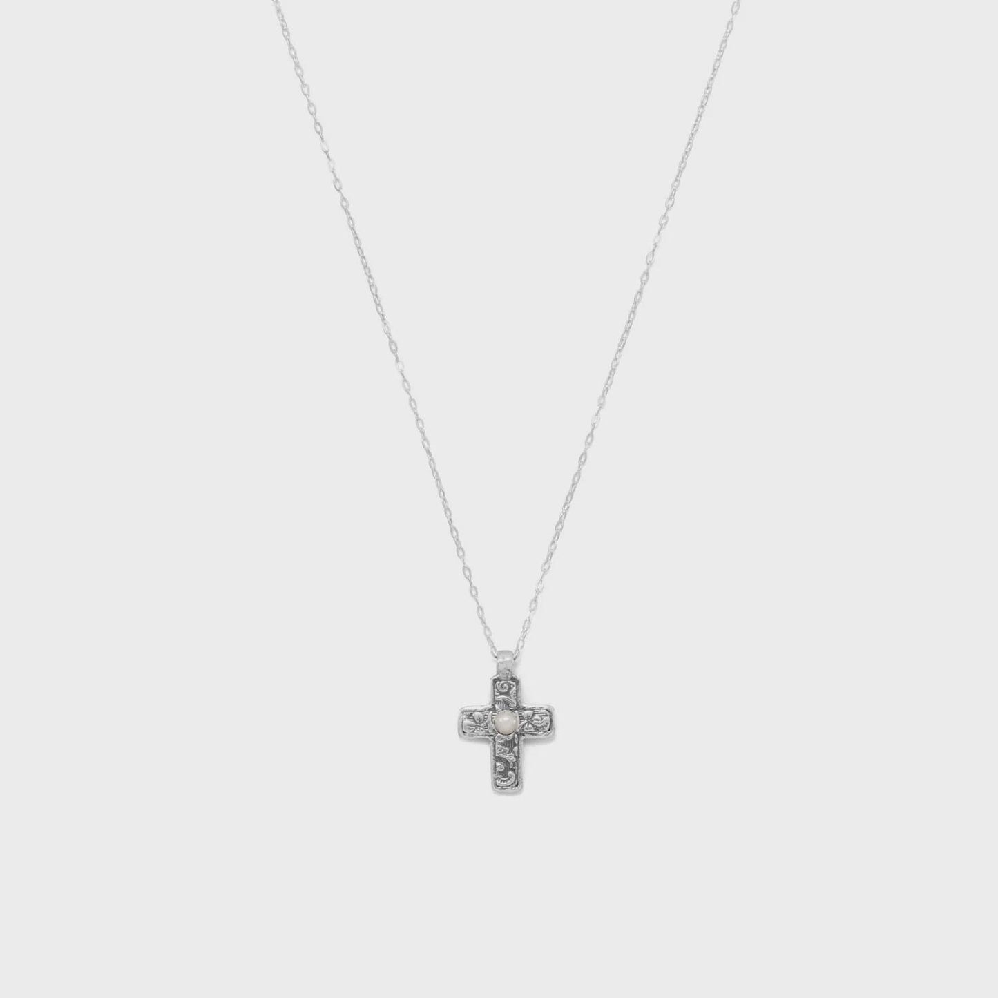 Reversible Cross Necklace