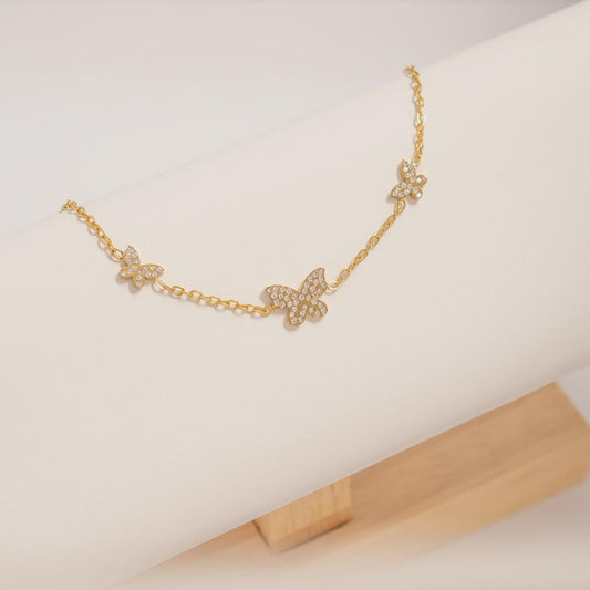 Butterfly Charm Bracelet