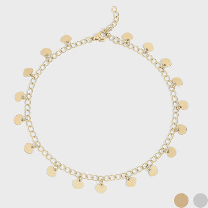Dangle Hearts Anklet