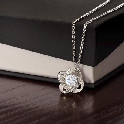 14K Love Knot Necklace