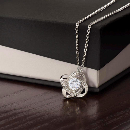 14K Love Knot Necklace