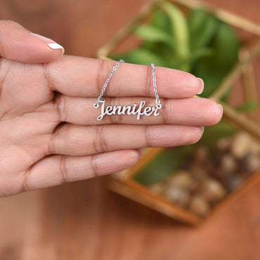 Custom Name Necklace, Faith-Inspired Custom Name Necklace | “Fearfully and Wonderfully Made” Gift Box | Psalm 139:14 Christian Jewelry
