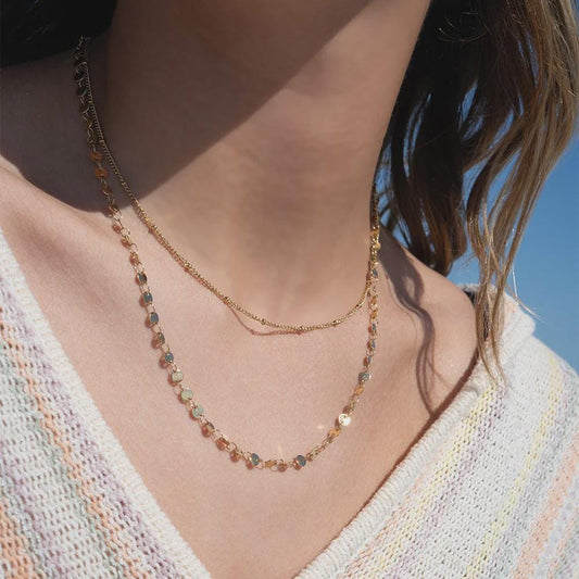 Layered Circle Necklace