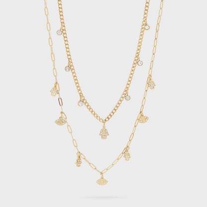 Convertible Hamsa Necklace