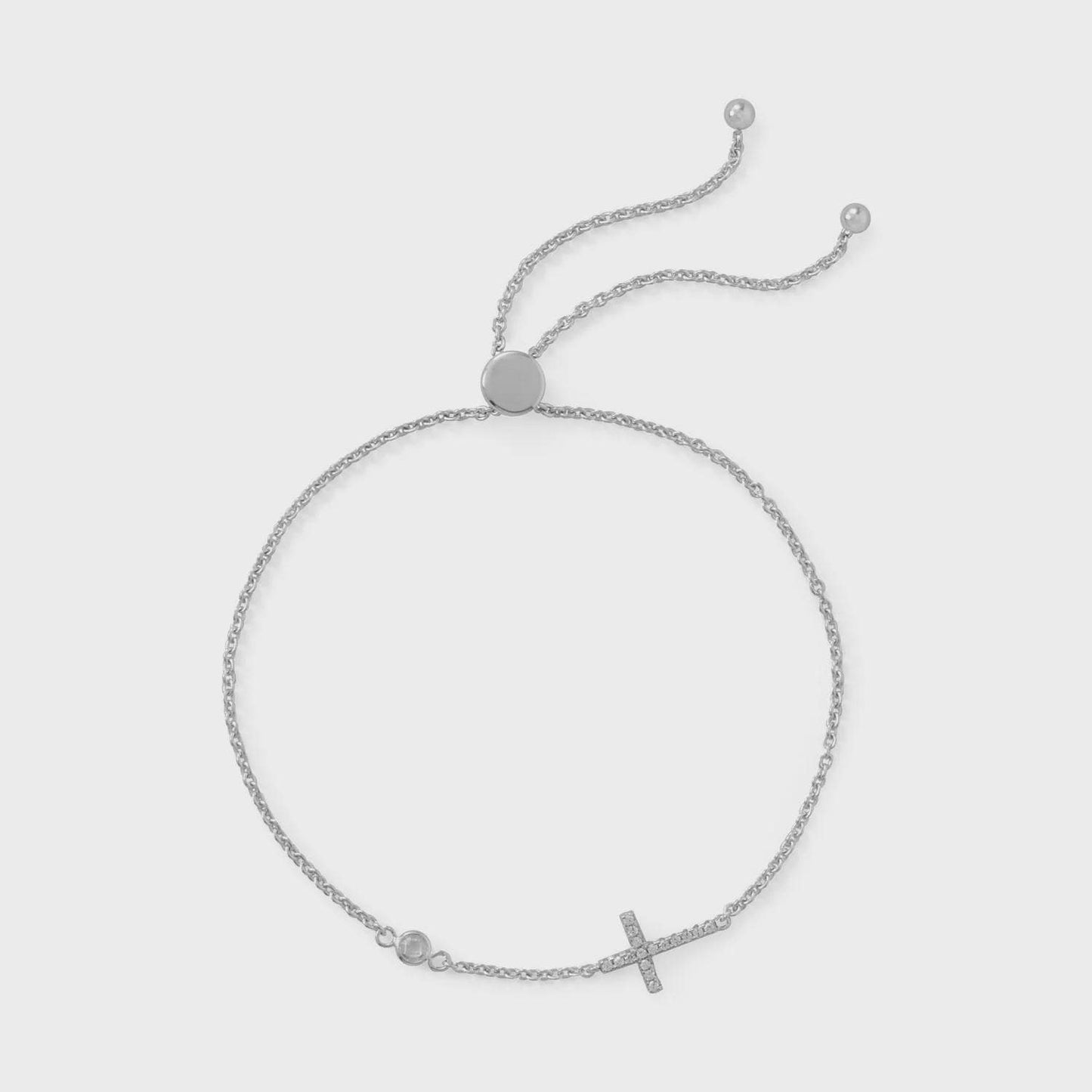 Adjustable  Cross Bracelet
