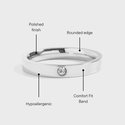 Birthstone Stacking Ring