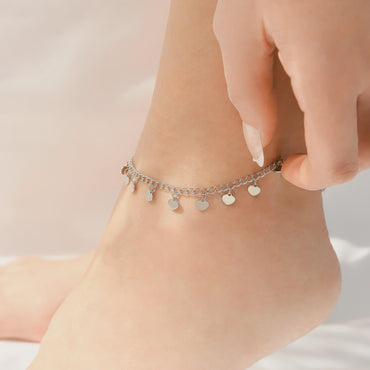 Dangle Hearts Anklet