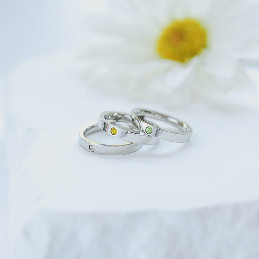 Birthstone Stacking Ring
