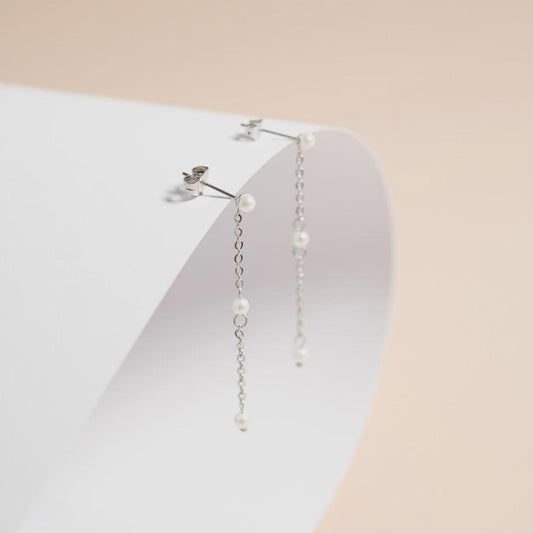 Pearl Dangle Earrings