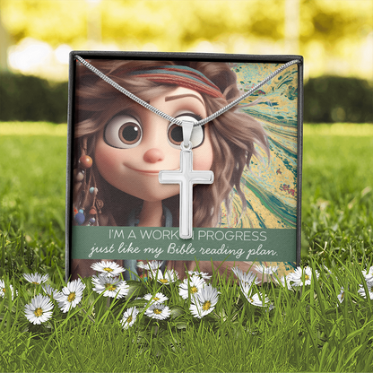Funny Christian Cross Necklace