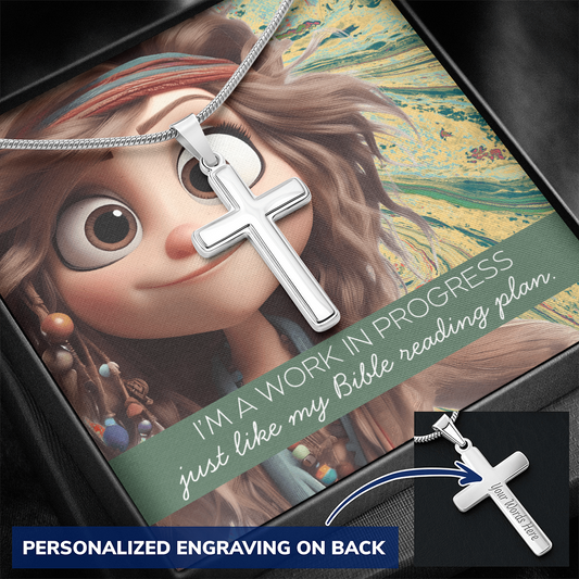 Funny Christian Cross Necklace