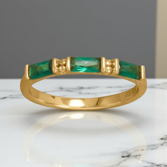 Baguette CZ Ring