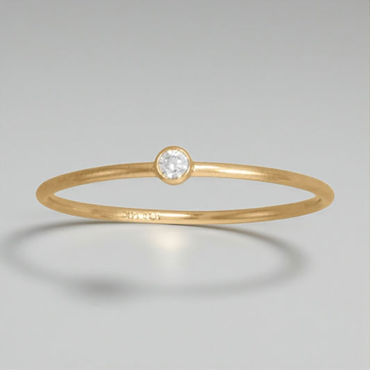Thin CZ Ring