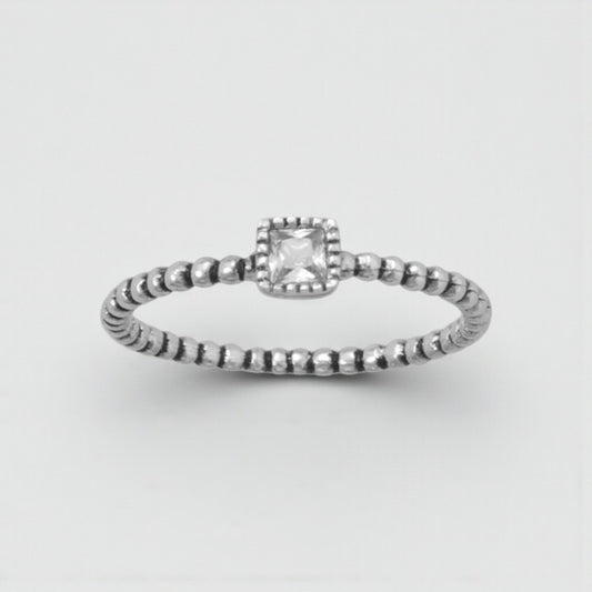 Beaded Band Ring