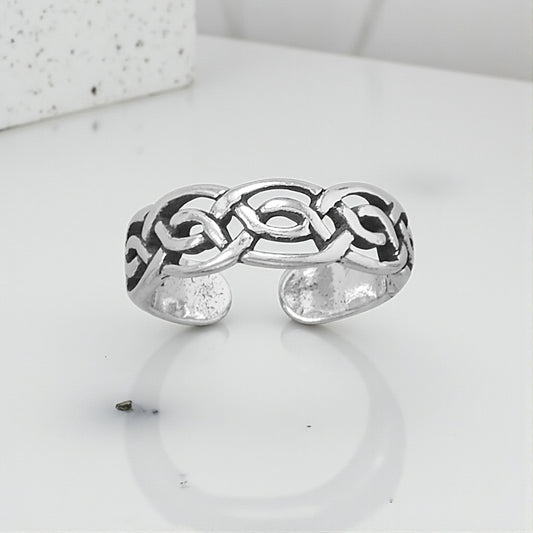 Celtic Design Toe Ring