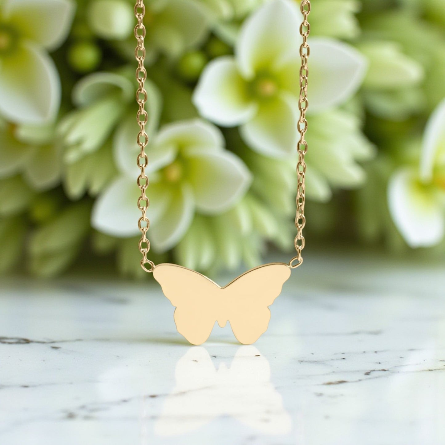 Butterfly Charm Necklace